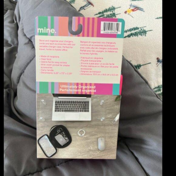 ❤️3/$12 NEW-Charger and Cord Case - Picture 2 of 3